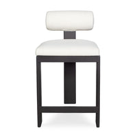 Verah White Outdoor Counter Stool