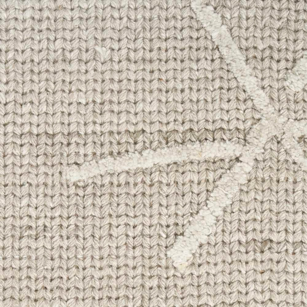 Alexis Modern Rrhythmic Taupe Area Rug