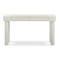 Lexi 55" Cream 2-Drawer Desk