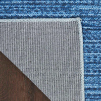 Taylore Modern Blue Washable Area Rug