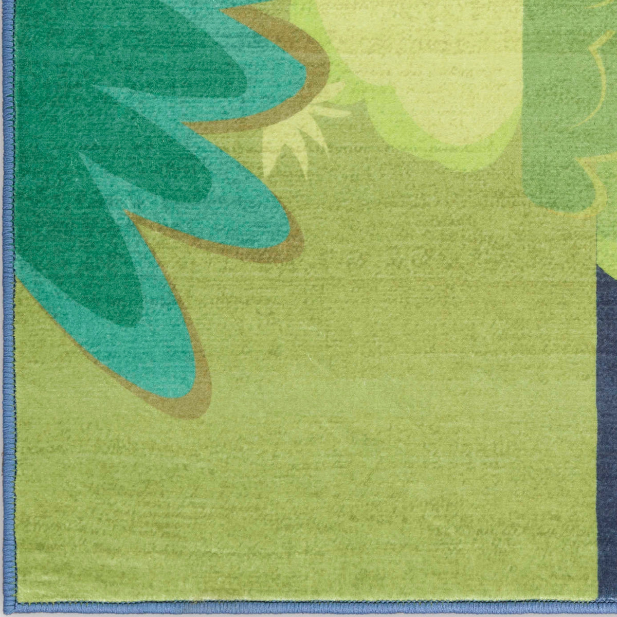 Camping Navy Multicolour Area Rug