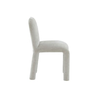 Sodus Light Grey Chenille Dining Chair