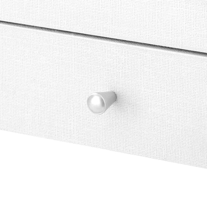 Seneca 1-Drawer Cream Nightstand/End Table