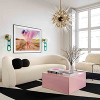 Kim Natural Genuine Sheepskin Chair - Luxury Living Collection