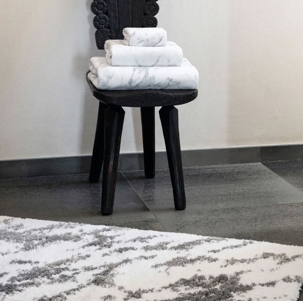 Mabel Marble Luxury Bath Towels