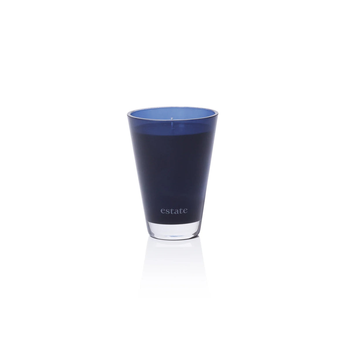 Estate Candle - 10.5 oz Navy Blue/Agave (Set of 4)