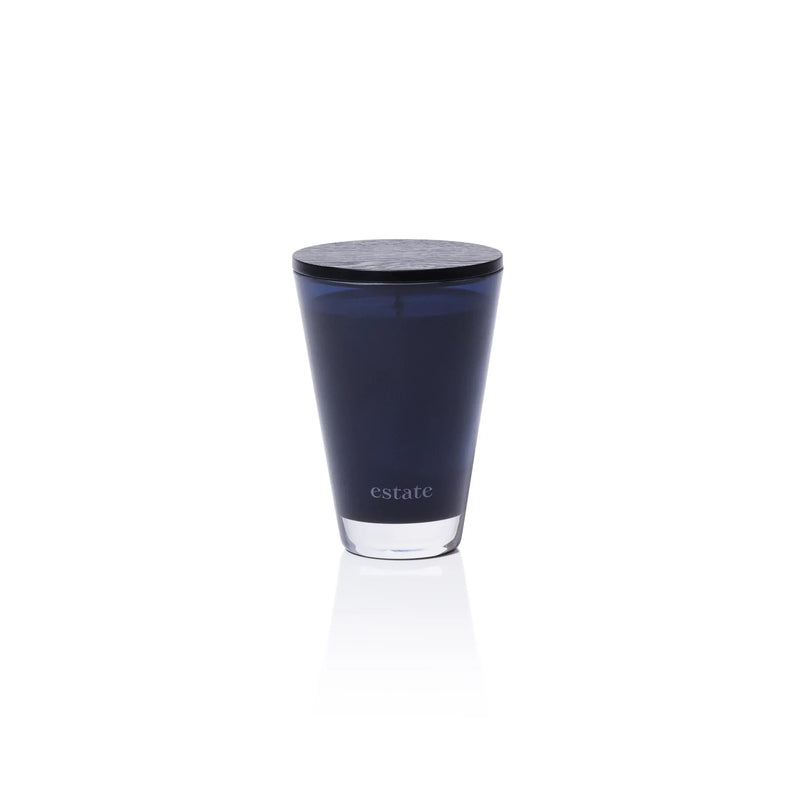Estate Candle - 10.5 oz Navy Blue/Agave (Set of 4)