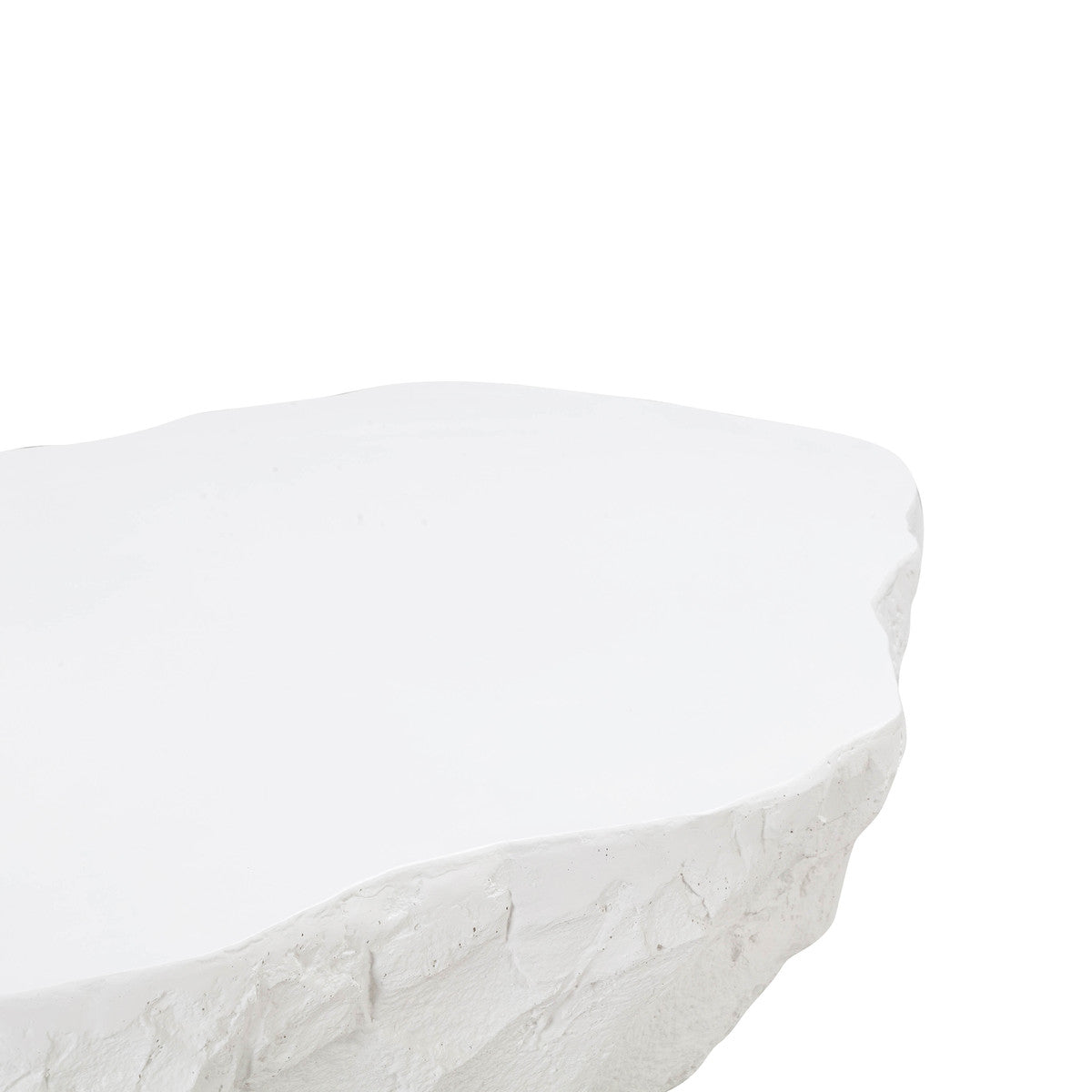 Origins White Concrete Coffee Table - Luxury Living Collection