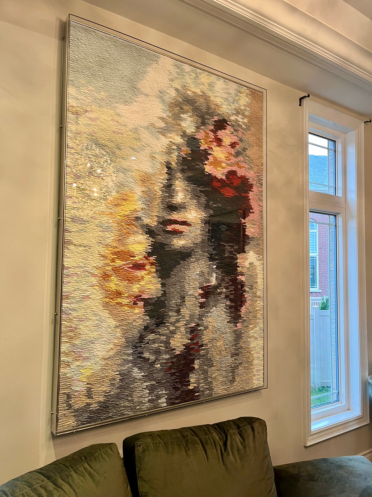 Zipper Abstract Wall Art