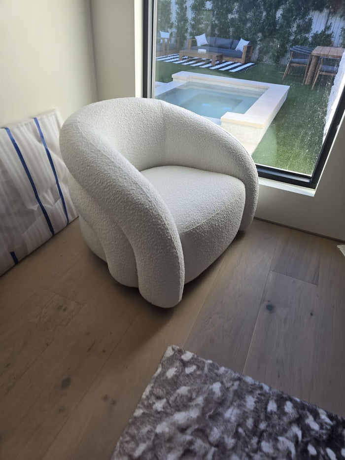 Kiano Modern Fabric Accent Chair