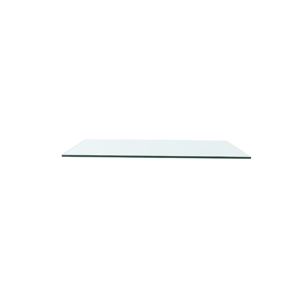 Beaux Clear Console Table Glass Top Only