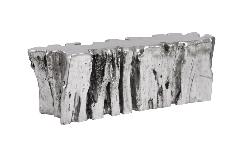 Wyn Roots Silver Leaf Bench
