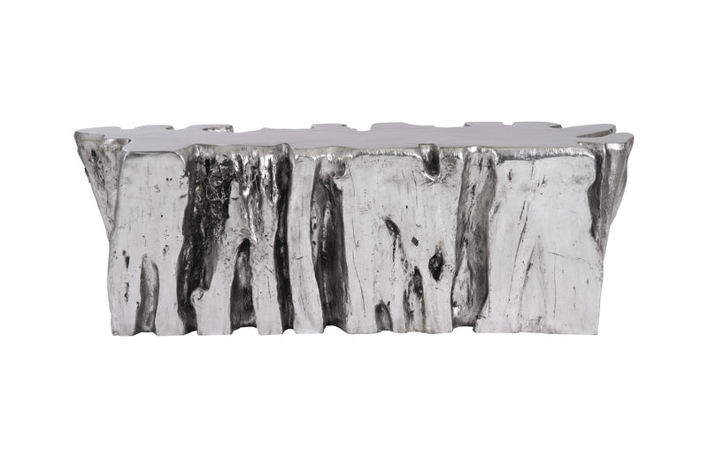 Wyn Roots Silver Leaf Bench