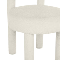 Cameila Cream Boucle Dining Chair - Luxury Living Collection