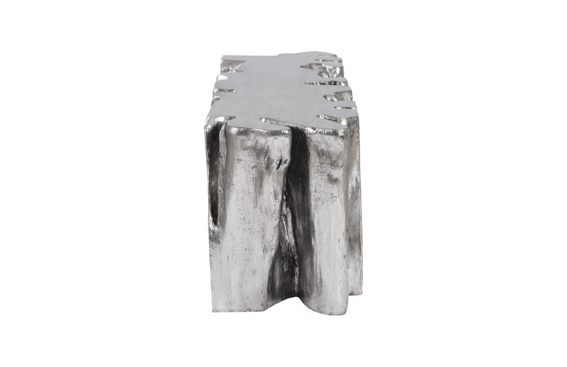 Wyn Roots Silver Leaf Bench