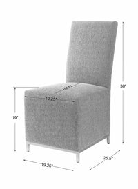 Sheldon Armless Chair (Set of 2)