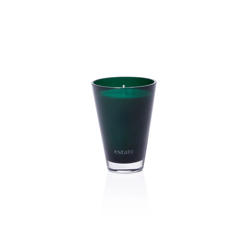 Estate Candle - 10.5 oz Green/Cypress (Set of 4)