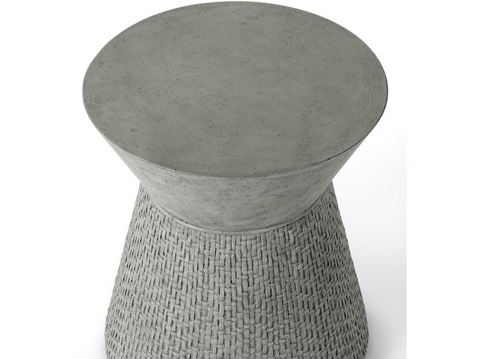 Acadia Outdoor Side Table - Grey