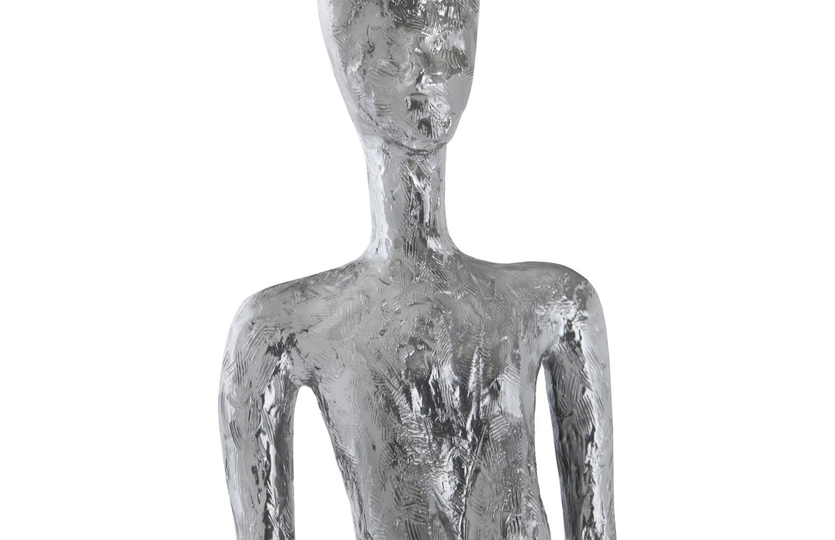 Juliette Liquid Silver Sculpture