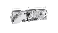 Wyn Silver Leaf Bench