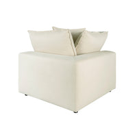 Cali Natural Performance Fabric Modular Corner Chair