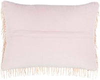 Demetria 10" x 14" Blush Throw Pillow - Elegance Collection