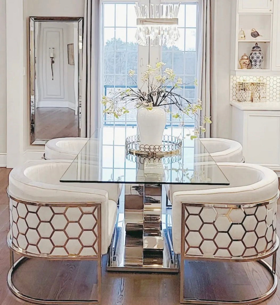Cora Ivory Accent Chair