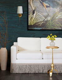 Daphne Gold Leaf Wall Sconce