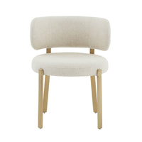 Havana Cream Linen Dining Chair - Luxury Living Collection