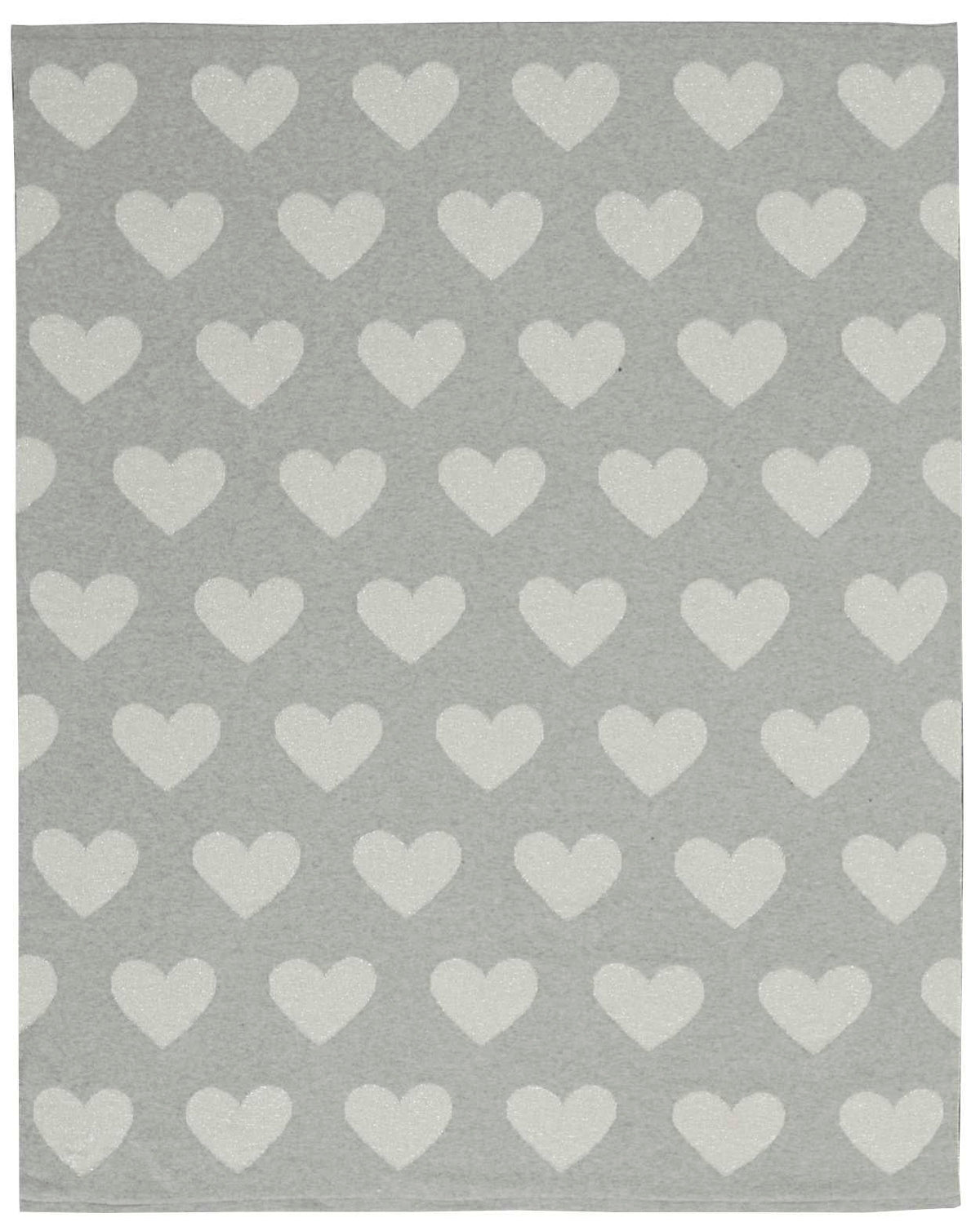Ellerie 30" x 40" Grey Throw Blanket - Elegance Collection