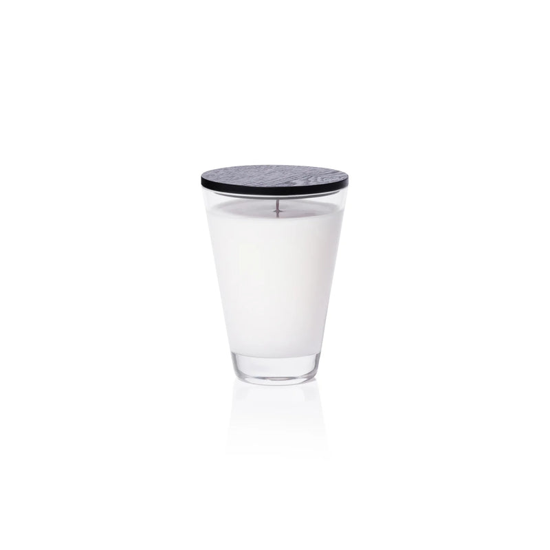Estate Candle - 10.5 oz Clear/Aqua (Set of 4)