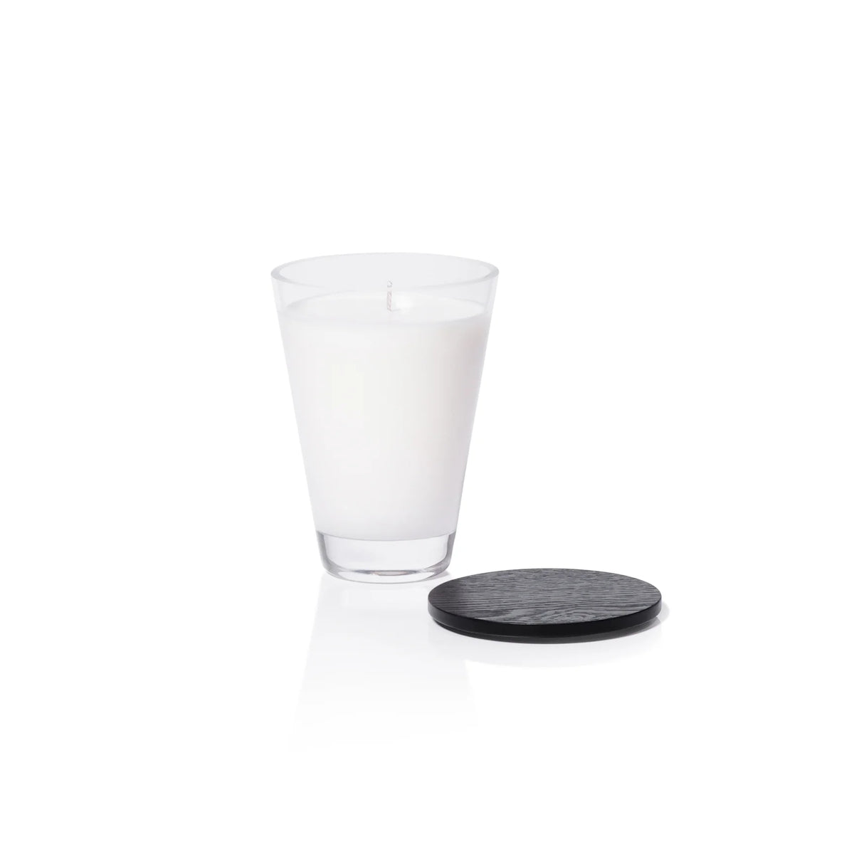 Estate Candle - 10.5 oz Clear/Aqua (Set of 4)