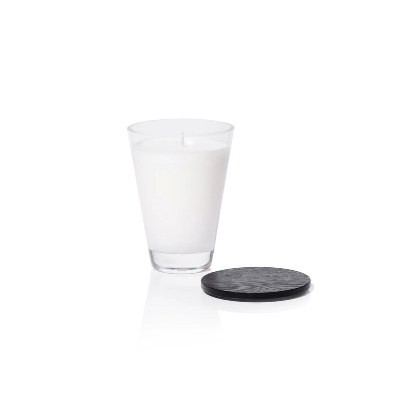 Estate Candle - 10.5 oz Clear/Aqua (Set of 4)