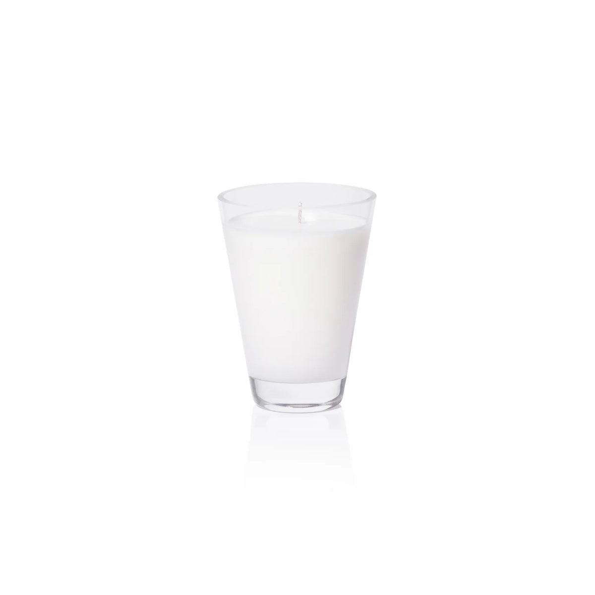 Estate Candle - 10.5 oz Clear/Aqua (Set of 4)