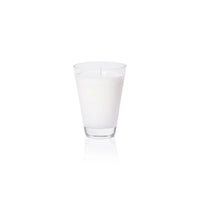 Estate Candle - 10.5 oz Clear/Aqua (Set of 4)