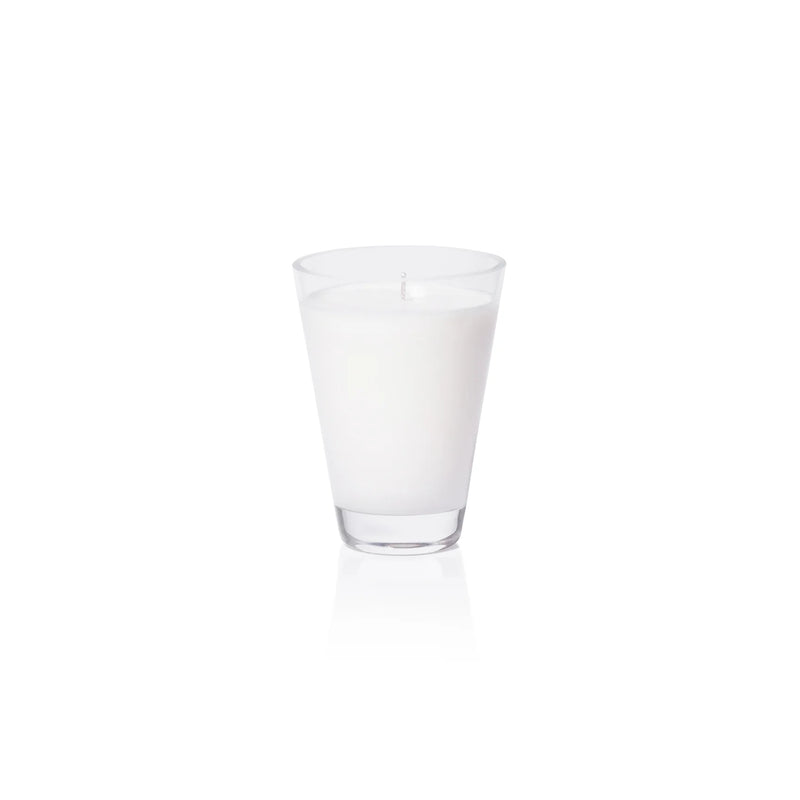 Estate Candle - 10.5 oz Clear/Aqua (Set of 4)