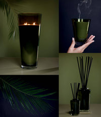 Estate Extra Large Candle - 288 oz Olive/Palm (Set 0f 2)