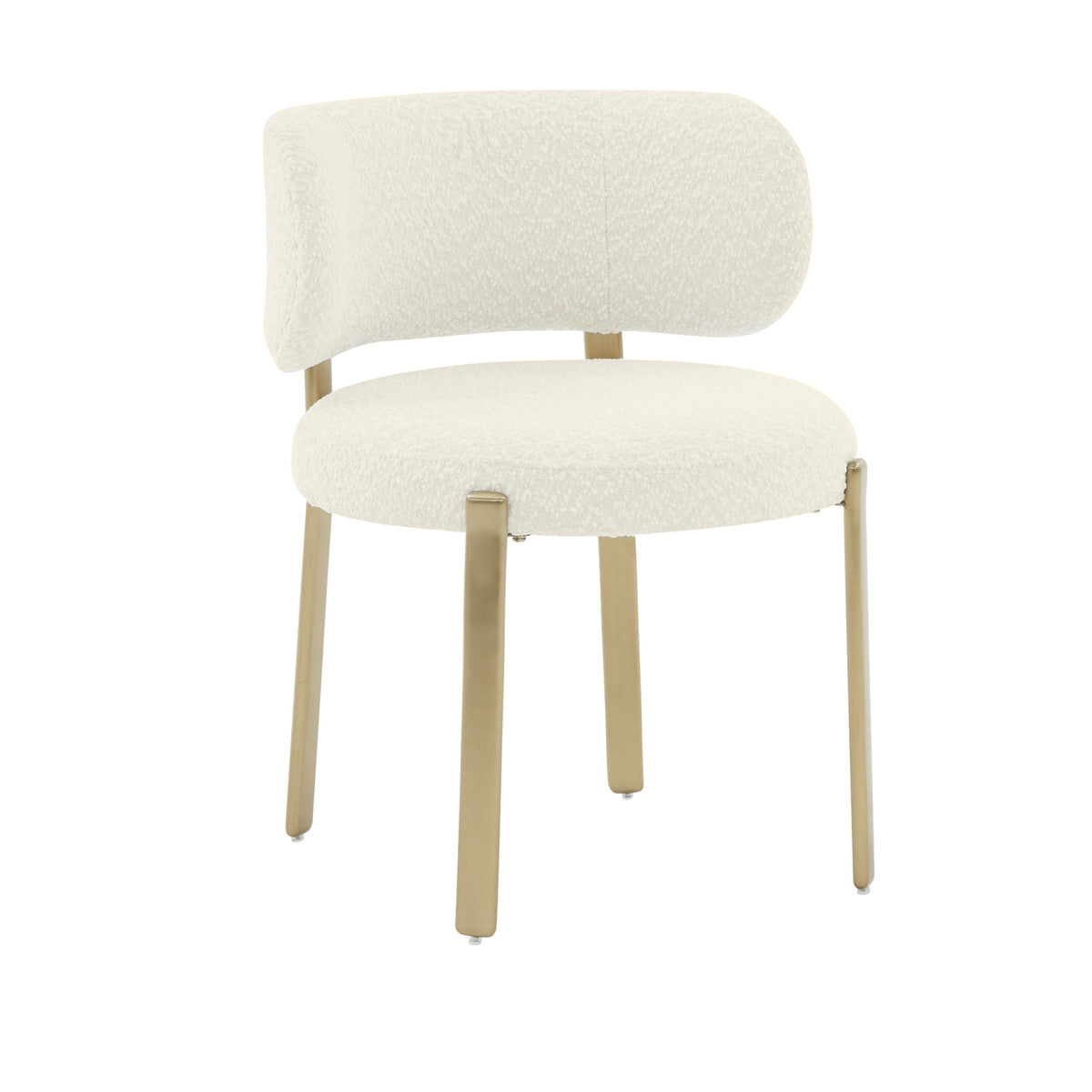 Havana Cream Boucle Dining Chair - Luxury Living Collection