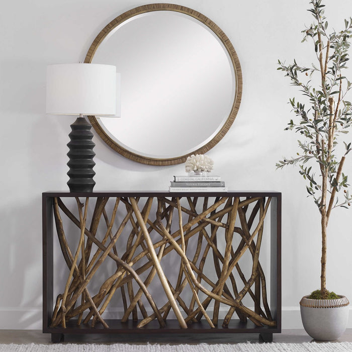Roots Console Table