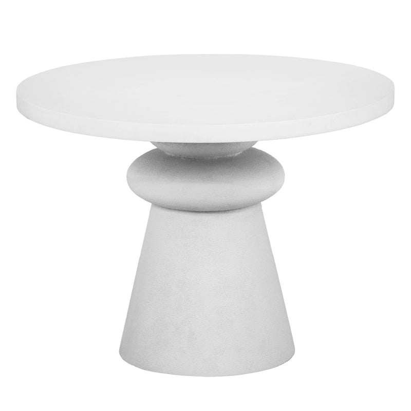 Paros White 42" Dinette Table - Luxury Living Collection