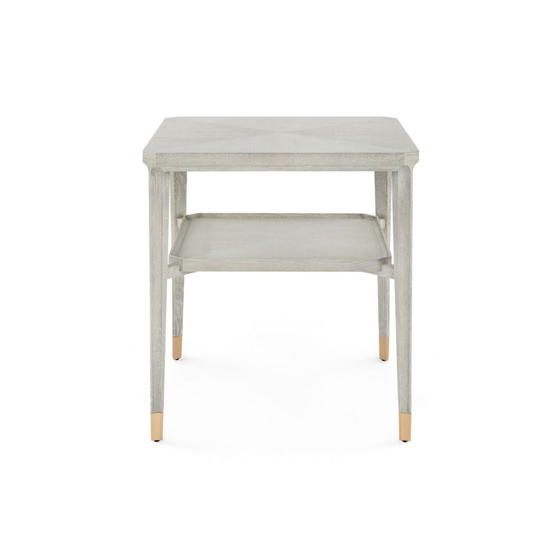 Raemon Side Table - Soft Grey