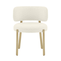 Havana Cream Boucle Dining Chair - Luxury Living Collection