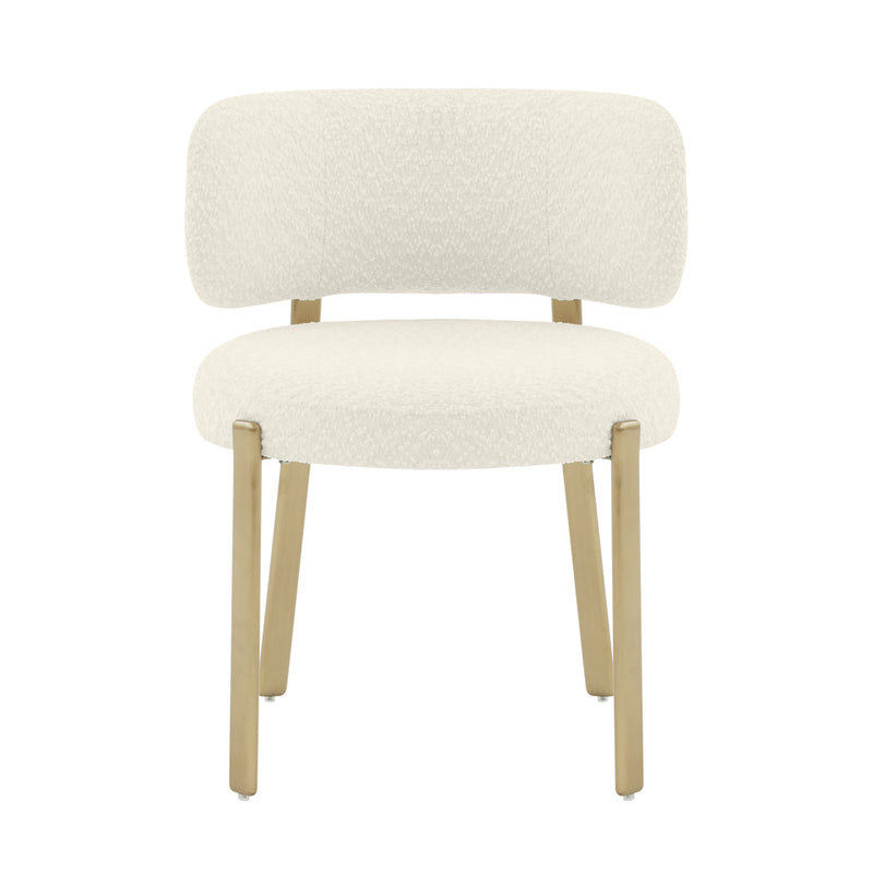 Havana Cream Boucle Dining Chair - Luxury Living Collection