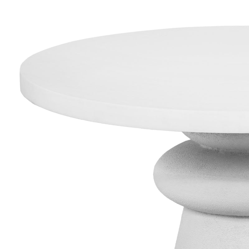 Paros White 42" Dinette Table - Luxury Living Collection