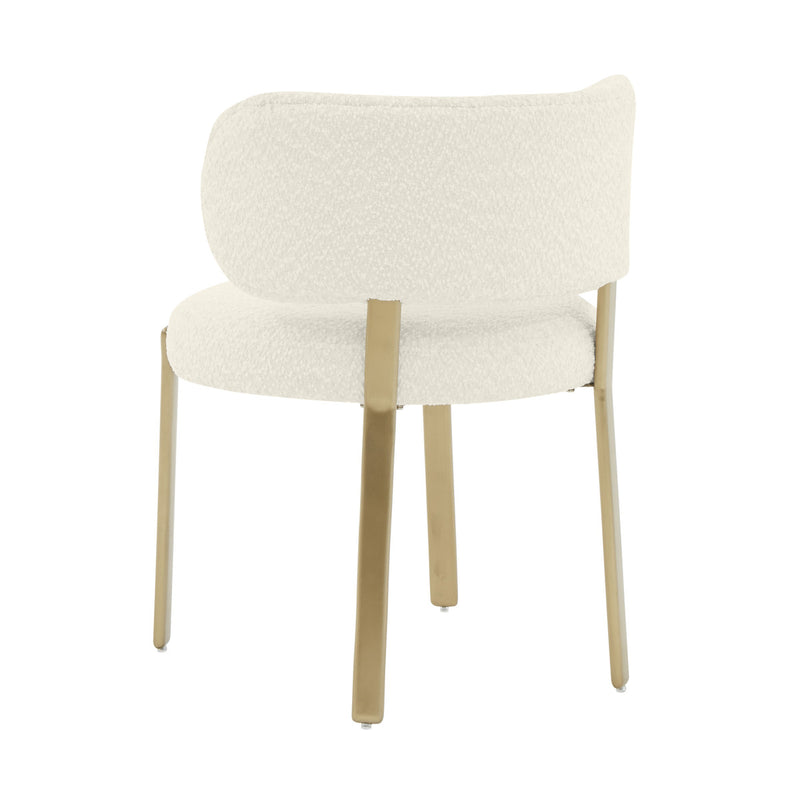 Havana Cream Boucle Dining Chair - Luxury Living Collection