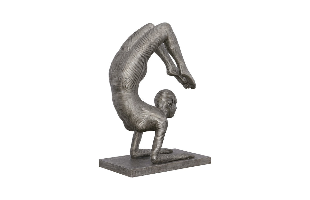 Handstand Scorpion Sculpture Aluminum Large