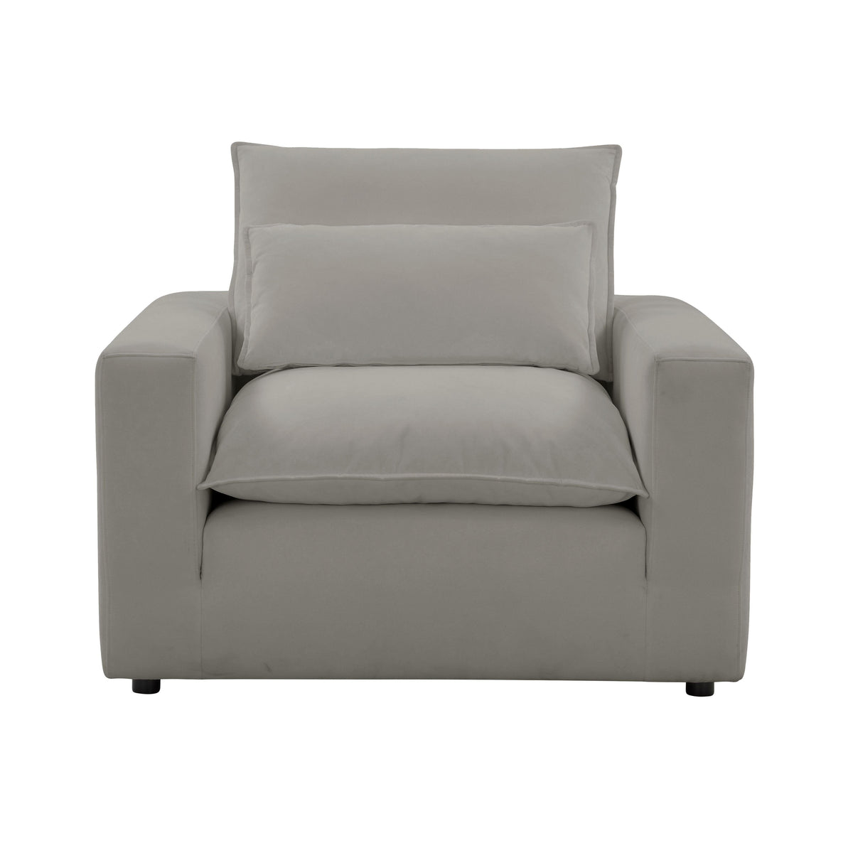 Cali Slate Performance Fabric Accent Chair