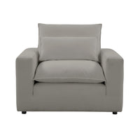 Cali Slate Performance Fabric Accent Chair