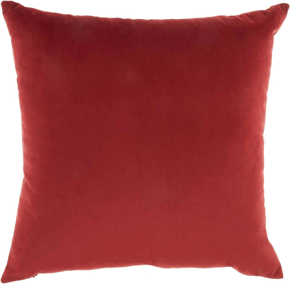 Fenne 18" x 18" Red Throw Pillow - Elegance Collection