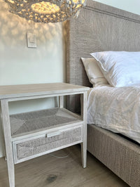 Woodside Bed - White Sand